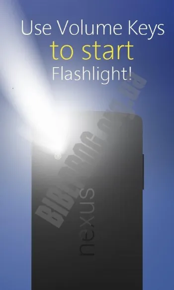 Скриншот Power Button FlashLight 3