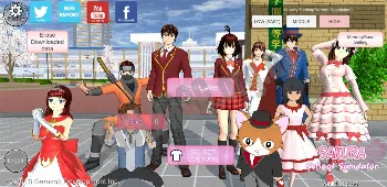 Скриншот SAKURA School Simulator 1