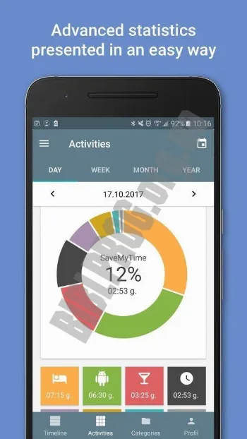 Скриншот SaveMyTime 1