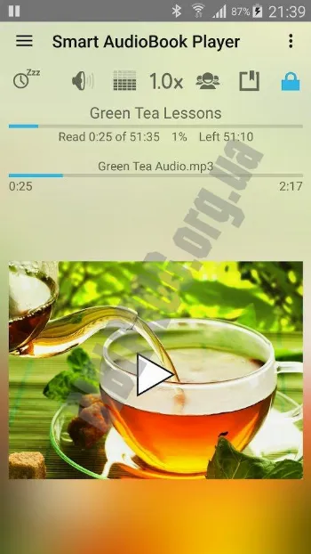 Скриншот Smart AudioBook Player 2