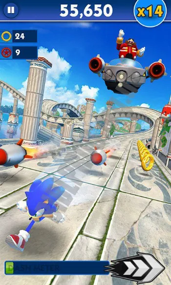 Скриншот Sonic Dash 3