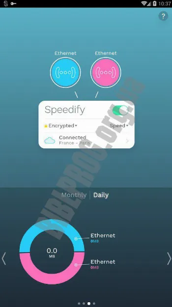 Скриншот Speedify 1