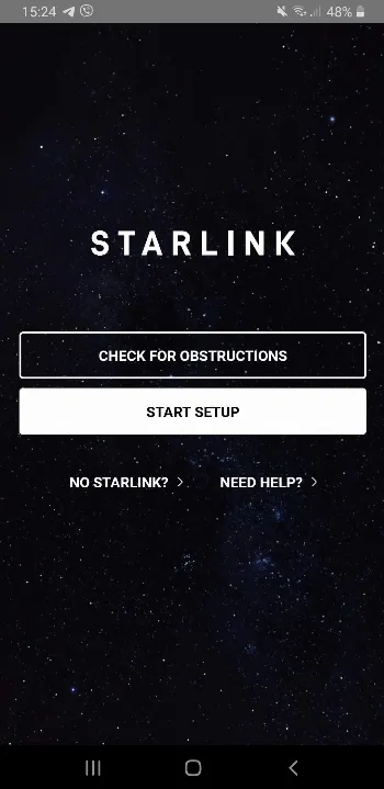 Скриншот Starlink 1