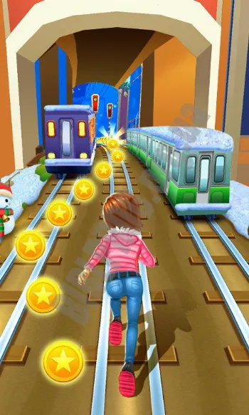 Скриншот Subway Princess Runner 1