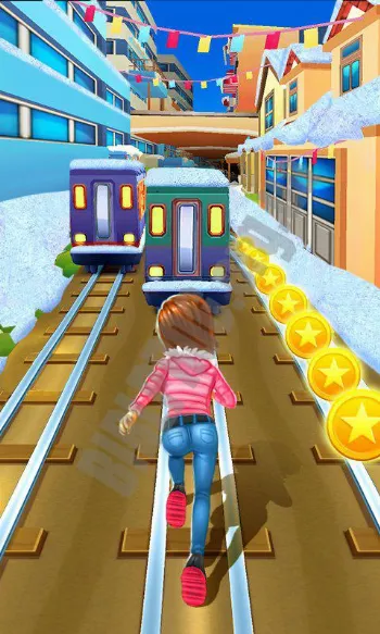 Скриншот Subway Princess Runner 3