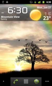 Sun Rise Free Live Wallpaper