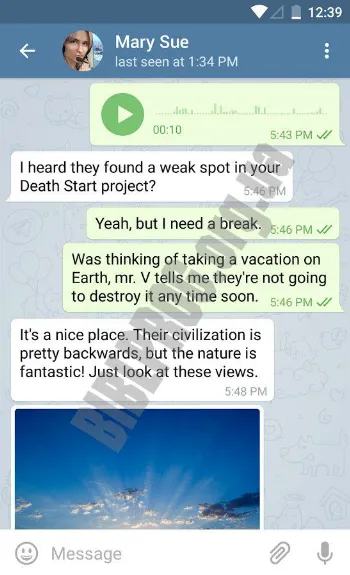 Скриншот Telegram 3