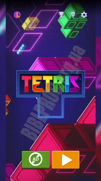 Скриншот Tetris 1