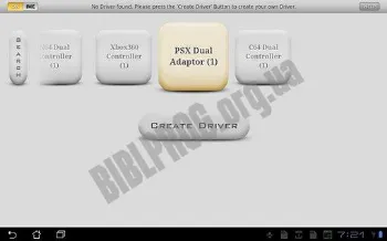 Скриншот USB/BT Joystick Center GOLD 1