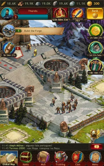 Скриншот Vikings: War of Clans 3