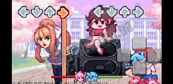 Скриншот FNF: VS Monika 3