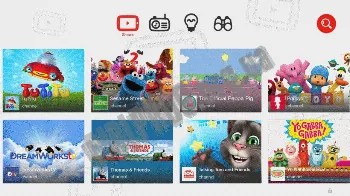 Скриншот YouTube Kids for Android TV 3