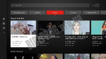 Скриншот YouTube for Android TV 3