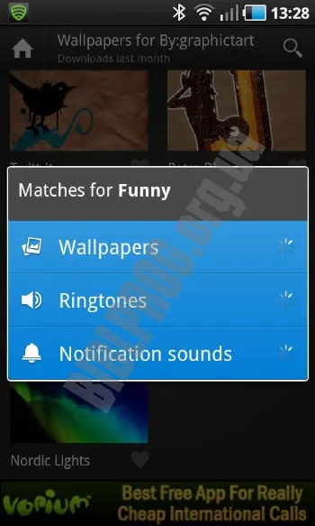 Скриншот ZEDGE Ringtones & Wallpapers 3