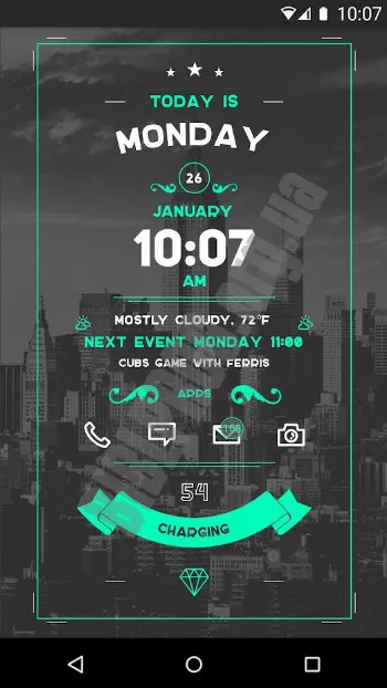 Скриншот Zooper Widget 2