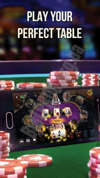 Скриншот Zynga Poker 1